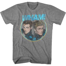 Wham Mighty Band George Michael Rock Retro Casual T-Shirt Men's and Women's Luxury Brand Top 2026 New Band Logo