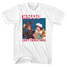 Wham Mighty Band George Michael Rock Retro Casual T-Shirt Men's and Women's Luxury Brand Top 2026 New Band Logo