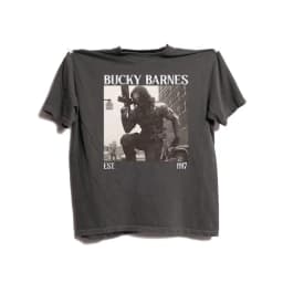 Neutral retro unisex T-shirt with printed pattern suitable for daily casual short sleeved Bucky Barnes Winter Soldier FanT-shirt