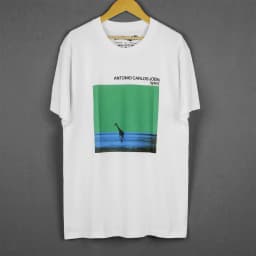 Antonio Carlos Jobim T-Shirt Wave Bossa Nova Latin Jazz Stan Getz Music Men's Short Sleeves Summer Cotton Printed Cotton Shirt