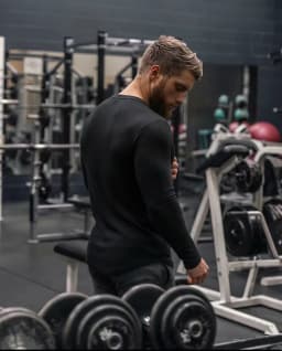 Men's Fashion Fitness Sports Long Sleeve T-Shirt Retro Outdoor Home V-Neck Spring Summer Gym Fitted Clothing