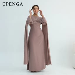 Luxury Dubai Shawl Abaya Elegant Beaded Waist Cinching Kaftan Muslim Women Traditional Dress Maxi Long Sleeve Robe Eid Outfit