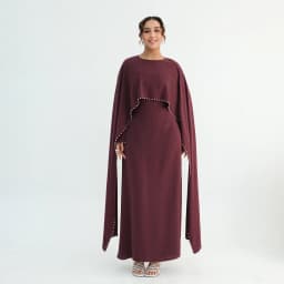 Luxury Dubai Shawl Abaya Elegant Beaded Waist Cinching Kaftan Muslim Women Traditional Dress Maxi Long Sleeve Robe Eid Outfit