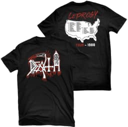 2026 DEATH Band Graphic Cotton T-shirt Unisex Summer Short Sleeve Fashion Brand Tee Luxury Casual Vintage Retro Top