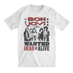 Metal Bon Jovi Rock Band Casual T-Shirt Men's and Women's Luxury Band Brand Top 2026 New Band