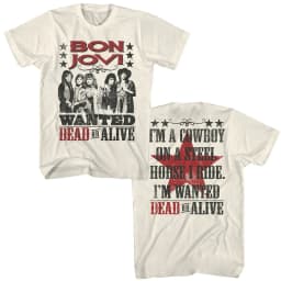 Metal Bon Jovi Rock Band Casual T-Shirt Men's and Women's Luxury Band Brand Top 2026 New Band