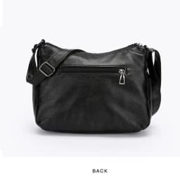 PU Leather Crossbody Bag Multi Layer Adjustable Strap Mom Messenger Bag Zipper Closure Large Capacity Women Purse Shoulder Carry