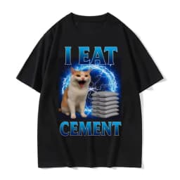 I'm Eating Solder, A Funny Cat Emoji T-shirt for Women, A Fashionable and Casual Summer T-shirt Top.graphic T Shirts Personality