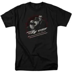 ZZTOP Band 1999 Retro Wrench Pattern Retro Blues Casual T-Shirt Men's and Women's Luxury Brand