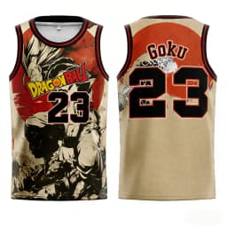 2026 Summer Dragon Ball Retro Fitness Vest Men's Oversized 3D Printed Vest Family Unisex Children's Sports Shirt