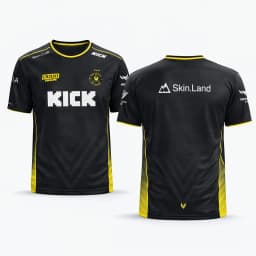 Vitality 2026 CS2 New Team Jersey Budapest Champions 3-Star Commemorative Set, ZywOo & Ropz Signature Crewneck Tee