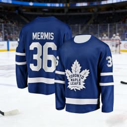 2026 Men's New Toronto Ice Hockey Training Jersey with 3D Print, Breathable, Moisture-Wicking Long-Sleeved T-Shirt Kids