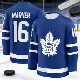 2026 Men's New Toronto Ice Hockey Training Jersey with 3D Print, Breathable, Moisture-Wicking Long-Sleeved T-Shirt Kids