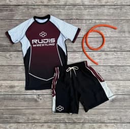 2026 Men's Quick-Drying Casual Sports T-Shirt Breathable Comfortable Adult & Children's Short-Sleeved Training Set