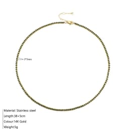 ZHENL 38CM Ladies Fashion Luxury Necklace Multiple Styles Birthstone Necklace Suitable for Commuter and Gift