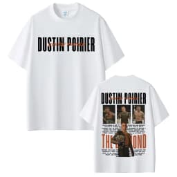 Limited DUSTIN POIRIER THE DIAMOND Graphic T-shirts Men Women Fashion Retro Short Sleeve T Shirt Cotton Casual Oversized T-shirt