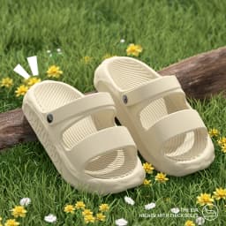 Men's 2026 Summer Outdoor Slippers Non Slip Thick Bottom EVA Slides Men Comfortable Soft Sole Sport Sandals Fishing Shoes 38-45