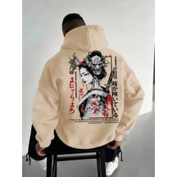 Dancer Fashion Printed Zipper Hoodie，Fashionable Street-Style Zip-Up Hoodie Suitable For Casual Occasions