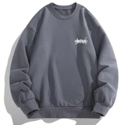 2026 Spring Autumn New Men Casual Sweatshirts Harajuku Loose Streetwear Tops O Neck Pullover Hoody Solid Mens Sweatshirts S-3XL