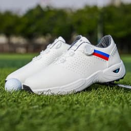 LOEIKAN Men's Golf Shoes | Quick-Button Closure | Non-Slip Spikeless Golf Sneakers