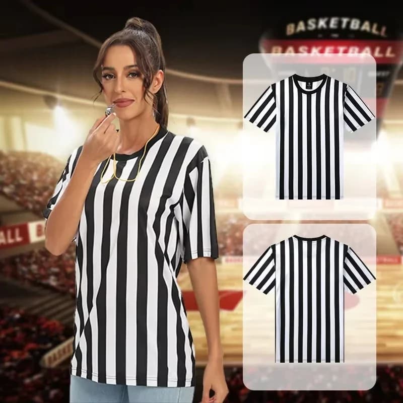 2026 Men Football T-shirts Black Soccer Uniform Breathable Soccer Referee Shirts Training Women Shirt Uniforms Sports T-shirt