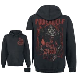 New Powerwolf Band Print Hoodie Retro Style Hoodie Men and Women Can Wear Autumn and Winter Hoodie