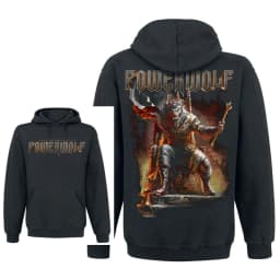 New Powerwolf Band Print Hoodie Retro Style Hoodie Men and Women Can Wear Autumn and Winter Hoodie