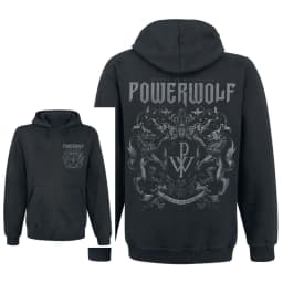 New Powerwolf Band Print Hoodie Retro Style Hoodie Men and Women Can Wear Autumn and Winter Hoodie