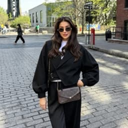 Jackets Spring Women's 2026 New Fashion Bat Sleeves Elegant Women Short Jacket Blouse Chic Joker Youth Holiday Street Warm Coats