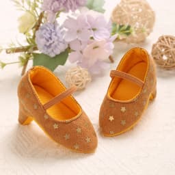 2026 New Infant Newborn Baby Girl High Heels Shoes Princess Bow First Birthday Party Shoes Photo Props Shoes 0-12M