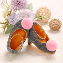 2026 New Infant Newborn Baby Girl High Heels Shoes Princess Bow First Birthday Party Shoes Photo Props Shoes 0-12M