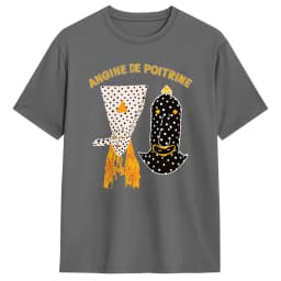Angine De Poitrine Music T-Shirt Beach Streetwear T Shirts Cotton Popular Tee Shirt For Man Custom Logo Clothing