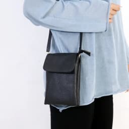 Women Leather Crossbody Phone Bag Small Shoulder Bag Double Zipper Wallet Multi Pocket Card Holder Mini Messenger Bag