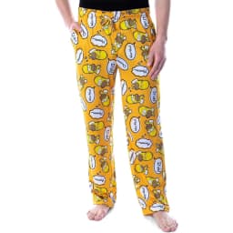 Potdemiel The Simpsons Homer Simpson Bubble Thoughts Adult Kids Pajama Pants Family Summer Quick-drying Comfy Stylish Loungewear