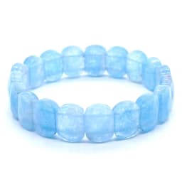 Natural Healing Crystal Oval Faceted Stone Bracelet For Women Amethyst Quartz Agate Punk Gothic Retro Stretch Bangle Men Jewelry