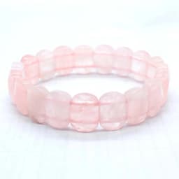 Natural Healing Crystal Oval Faceted Stone Bracelet For Women Amethyst Quartz Agate Punk Gothic Retro Stretch Bangle Men Jewelry