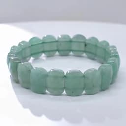 Natural Healing Crystal Oval Faceted Stone Bracelet For Women Amethyst Quartz Agate Punk Gothic Retro Stretch Bangle Men Jewelry