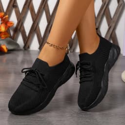 Summer Women Shoes Mesh Breathable Casual Sneakers Lace-Up Vulcanized Shoes Ladies Platform Sport Shoes Female Tennis Shoes