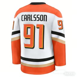2026 Ice Hockey Jersey - White/Black/Orange with Iconic "Duck" Logo Must-Have Jersey for Fans & Collectors 3d HD Print
