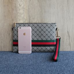 Trendy Fashion Clutch Bag for Men & Women, High Quality Long Wallet Luxury Designer Mobile Phone Bag