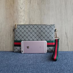 Trendy Fashion Clutch Bag for Men & Women, High Quality Long Wallet Luxury Designer Mobile Phone Bag