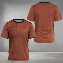 2026 New Padel Element Print Quick-drying Short Sleeve Men's Tennis Breathable Wear Men's Ultra-thin Fitness T-shirt Casual Top