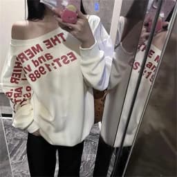 Y2k Sexy Oversize T shirt Women Streetwear Print Long sleeve Basic Top Lady Fall 2025 Winter Korean Fashion Oversized Tees Shirt