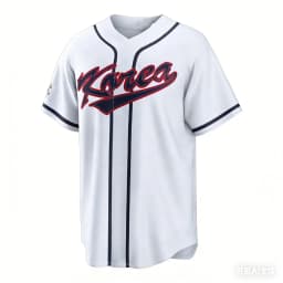 2026 Korea Baseball Jersey Lee JH 22 Men's White Korea Baseball Shirt Short Sleeve Fan Version Sportswearb