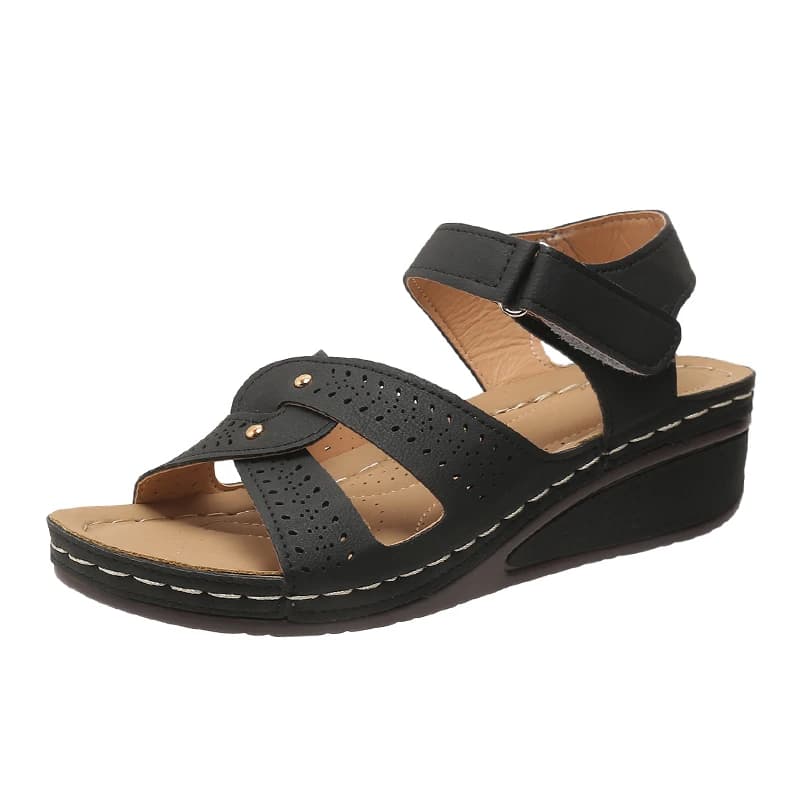 2026 New Women Fashion Wedge Sandals Summer Casual Platform Walking Sandalias Mujer Comfortable Non Slip Beach Shoes Female