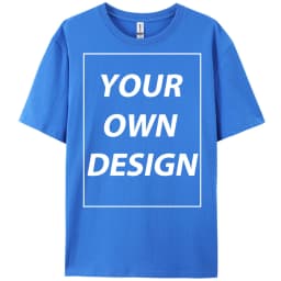 Personalized Custom Print 21 Color Fashion Short Sleeve Man Cotton O-Neck T Shirt Casual Team Street Clothes Breathable Work Top