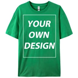 Personalized Custom Print 21 Color Fashion Short Sleeve Man Cotton O-Neck T Shirt Casual Team Street Clothes Breathable Work Top