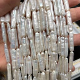 High-quality White Pipa Pearls 100% Natural Freshwater Pearls Loose Beads for Jewelry Making DIY Necklaces Bracelets Accessories