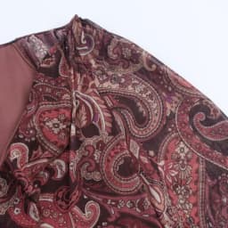 Trendy Bohemian Vintage Long Dress Spring V Neck Puff Sleeve Belted Paisley Print Elegant Casual Daily Dress for Women