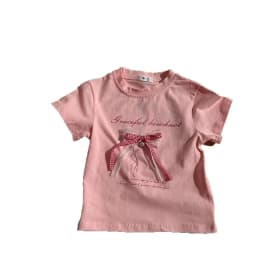 Girls Thin Clothing For Princess Kids Summer Short Sleeve T-Shirts Bowknot